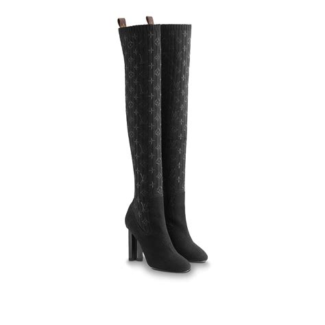 louis vuitton silhouette ankle boot|louis vuitton heel boots.